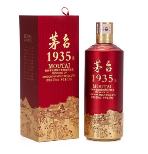 53°茅台1935+茅台丝绸之路组合 500ml2瓶