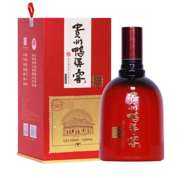 鸭溪 多彩窖酒 浓香型白酒 52度 500ml*6瓶 整箱装